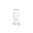 thumbnail image 5 of Topline Home Furnishings Chaises d'Appoint blanches en similicuir, 5 of 5