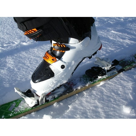 LAMINATED POSTER Backcountry Skiiing Ski Touring Binding Touring Skis Poster Print 24 x