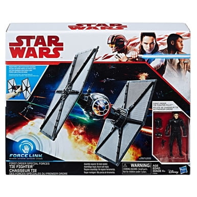 Star Wars Building Blocks THE FORCE AWAKENS Vehicle first order Tie Fighter Toys 