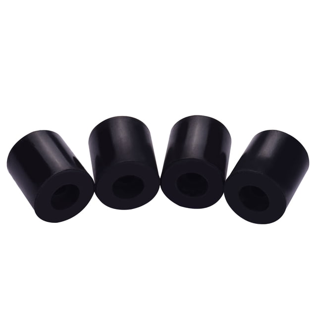 Eccomum 4 Pcs Espaceur Solide en Silicone Colonne de Nivellement de Lit Chaud en Silice 18mm Résistant aux Hautes Températures Compatible avec Imprimante 3D Ender-3/Ender-5/CR-X/CR-10/CR-10S