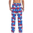 thumbnail image 2 of HPINK-T Tiger Stripes Pajama Pants Mens Lounge Pants Straight-Fit Men Pajama Bottoms, 2 of 13