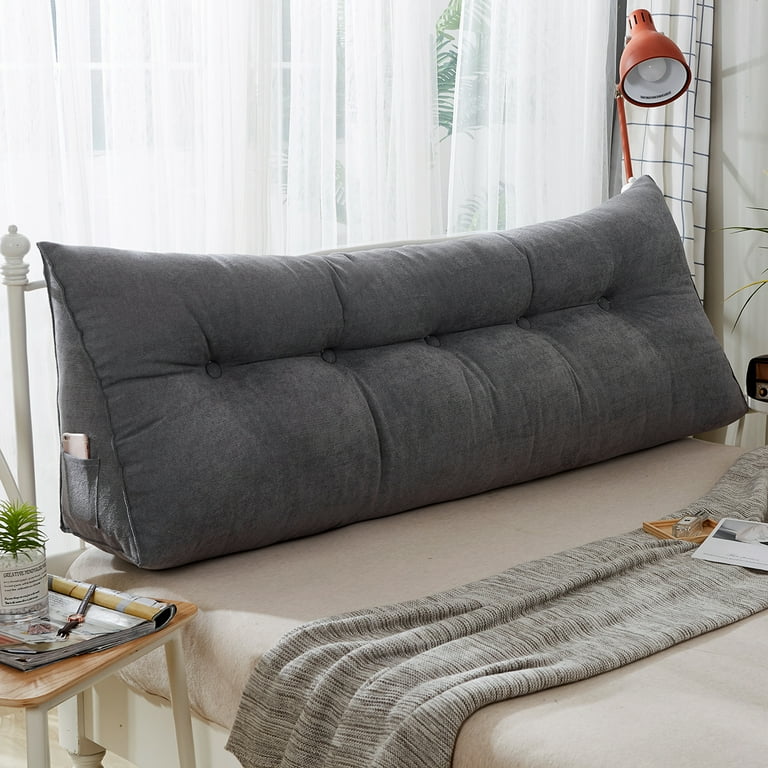 sofa Bed Large Filled Triangular Wedge Cushion Bed Backrest