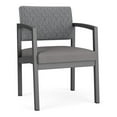 thumbnail image 1 of Pemberly Row Fabric Guest Chair -Charcoal/Adler Gray Flannel/Castillo Metal, 1 of 3
