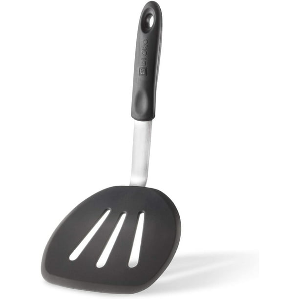 DI ORO Chef Series Wide Round Flexible Silicone Turner Spatula 600ºF