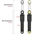 thumbnail image 2 of Set Shock Absorbers Compatible with Samsung Washer DC66-00470A DC66-00470B, 2 of 2