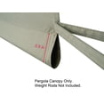 thumbnail image 3 of ​APEX GARDEN Replacement Pergola Canopy Top - Beige (88"x194"), 3 of 3