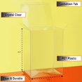 thumbnail image 4 of Estuche protector Jds Pop para figuras Funko Pop de 4 pulgadas (paquete de 100) Caja de exhibición de plástico resistente, transparente, extragruesa y resistente, perfecta para figuras de vinilo y pel, 4 of 5