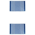 thumbnail image 2 of Billuyoard Alfombra de baño - No se desprende Fácil limpieza Textura Colección clásica Alfombra absorbente Azul Azul 2piezas, 2 of 6
