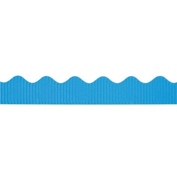 2.25 in. x 50 ft. Bordette Decorative Border, Brite Blue - 6 Roll
