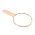 thumbnail image 6 of Hand Mirror Make Up Handheld Mirror -  Wood Handle Barber Hairdressing Face Round Makeup Mirror, 6 of 12
