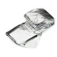 thumbnail image 3 of Emergency Thermal Blanket, Mylar Insulating Survival Cover, Reflective Heat Retention, Compact 210x130CM, For Outdoor Emergencies, Weather Protection, Lightweight Emergency Gear Akmoler | /, Silver, 3 of 7