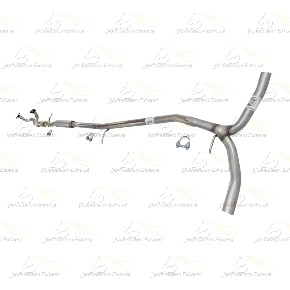 Northeastern Exhaust Stainless Steel Front Y-Pipe, Resonator & Rear Y-Pipe Exhaust System Kit Fits 2013-2019 Ford Flex 3.5L SUV – Direct Fit