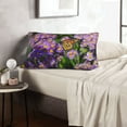 thumbnail image 6 of Daiia butterflies and Gardens Pattern Bedding Waterproof Pillow Protector Zippered Queen – Bed Bug Proof Pillow Encasement-16"x24", 6 of 6