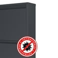 thumbnail image 3 of CEHA USA Antibacterial 5 Tier metal shoe cabinet without holes, 3 of 4