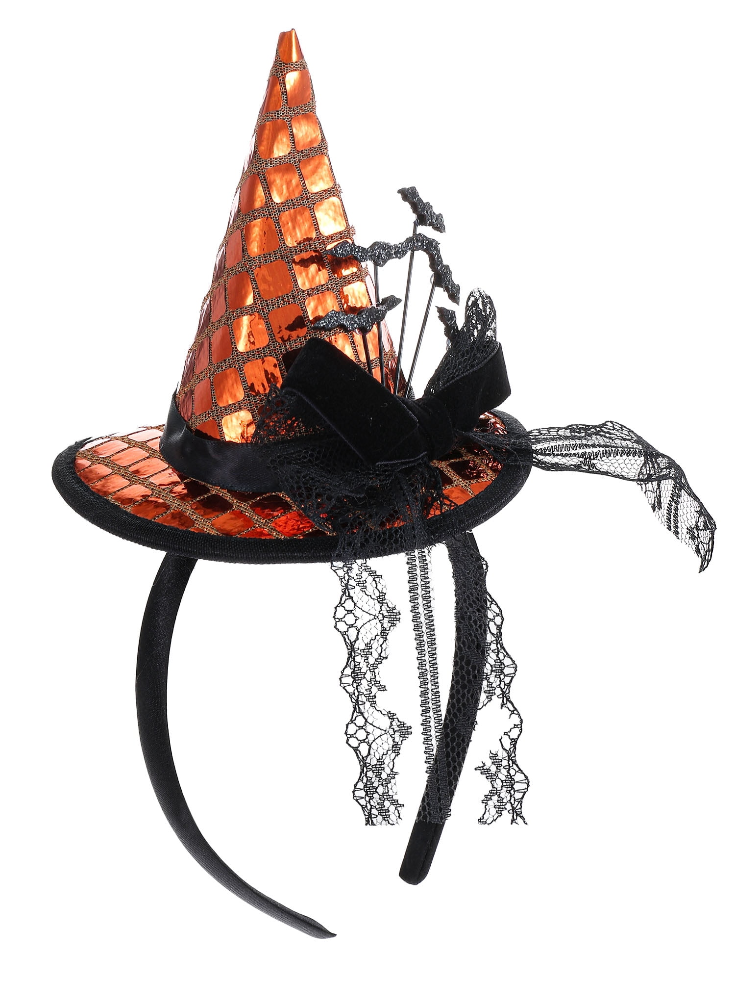 Way To Celebrate Halloween Women's Embellished Witch Hat Headband