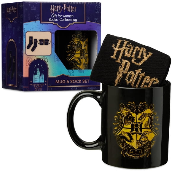 Set de Taza y Calcetines Harry Potter Tendencia 340 ml de Cerámica