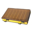 thumbnail image 3 of Estuche para aparejos de pesca,Caja de aparejos de pesca con mosca Estuche para señuelos Anzuelos para ,Centro de hojas oscilante para almacenamiento de calamares de amarillo, 3 of 8