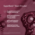 thumbnail image 5 of Humann SuperBeets Beet Root Powder - Non-GMO Beetroot Superfood - Nitric Oxide Supplement for Heart Health, Nitric Oxide Powder for Circulation & Blood Pressure Support - Black Cherry, 30 Servings, 5 of 8