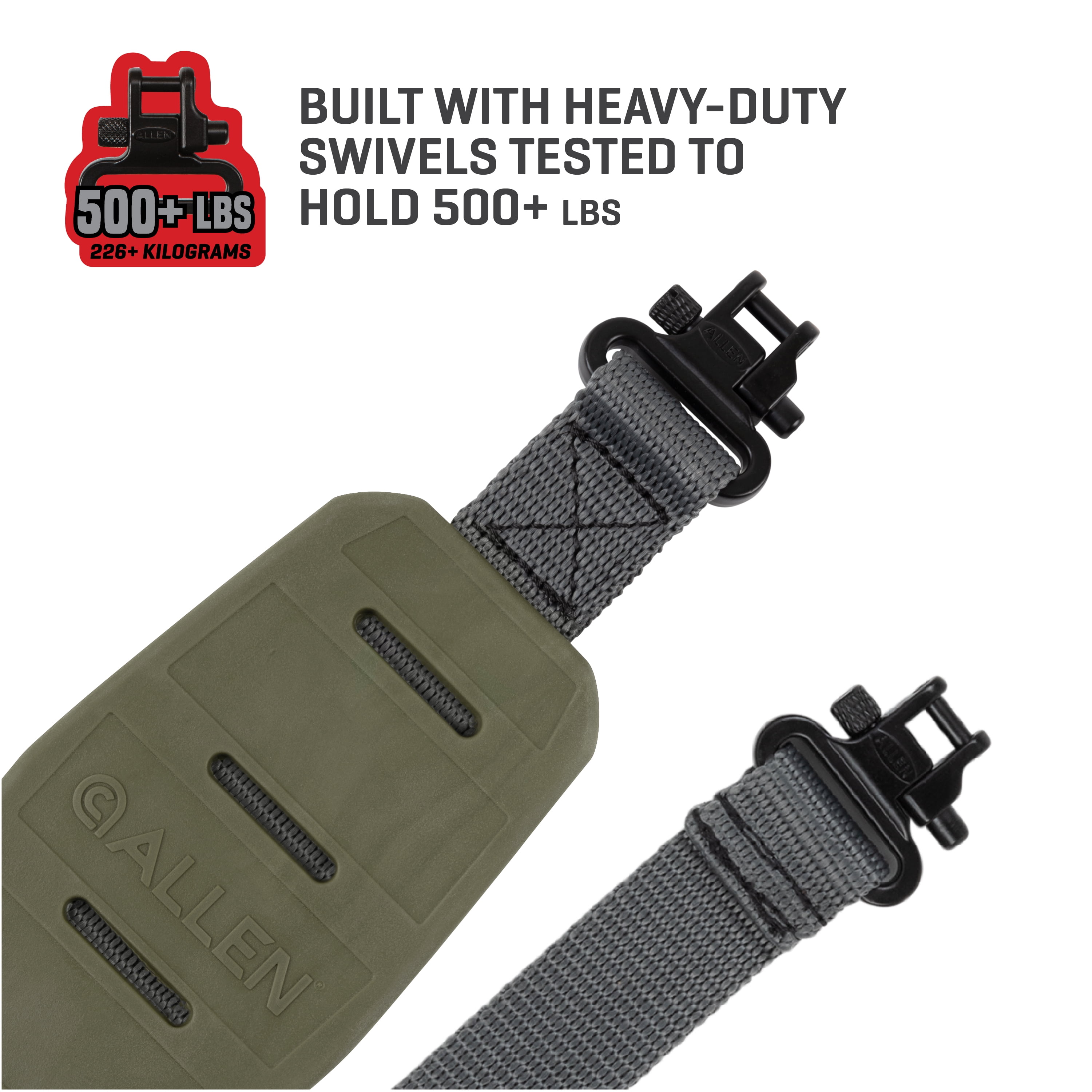 Klng Traction Molded Rubber Sling - Ranger Green