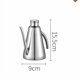 thumbnail image 2 of Lata de aceite de acero inoxidable de 500 ml: tanque de aceite a prueba de fugas for uso en cocina y cocina, 2 of 2