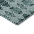 thumbnail image 4 of Addison Rugs Mayfield Washable Transitional Moroccan Teal Rectangle Rug, 3' x 5', 4 of 6