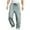 Blue, variant on Yufatyle Men's Casual Cargo Pants Drawstring Loose Fit Workout Joggers Sweatpants Hiking Pants with Multi Pockets XXXL