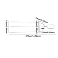 thumbnail image 3 of Stainless Steel Barbecue for Grilling - 2026 3 Way Grill Skewers Kabob Sticks with Push Slider Bar Reusable Metal Skewers for Meat Chicken Sausages Veggies Barbecue Accessories, 3 of 8