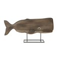 thumbnail image 1 of IMAX Statuette de Baleine en Bois Sculpté en Brun, 1 of 1