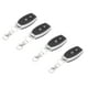thumbnail image 2 of 4PCS Interruptor de control remoto inalámbrico Llavero de metal negro para puerta de garaje 12V 433MHz, 2 of 12