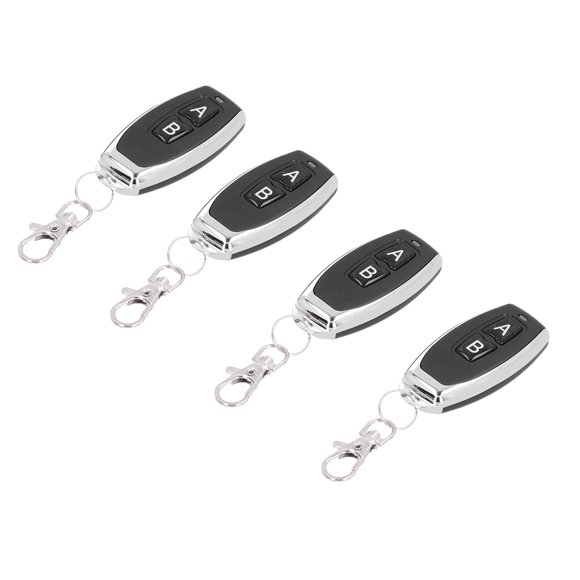 Llave de control remoto, 4 piezas, control remoto inalámbrico, llave de puerta de garaje, llavero, innovación moderna