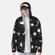 thumbnail image 2 of Balery Crescent and Stars Sudadera ligera de manga larga con capucha y protección solar UPF 50+ para hombre y mujer, ideal para pesca y running-Large, 2 of 7