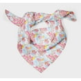 thumbnail image 3 of Bimba White Floral & Pigeon Bird Printed Pure Silk Scarf For Hair Neck Head Bandanas For Women 40 x 40 Inches, 3 of 6