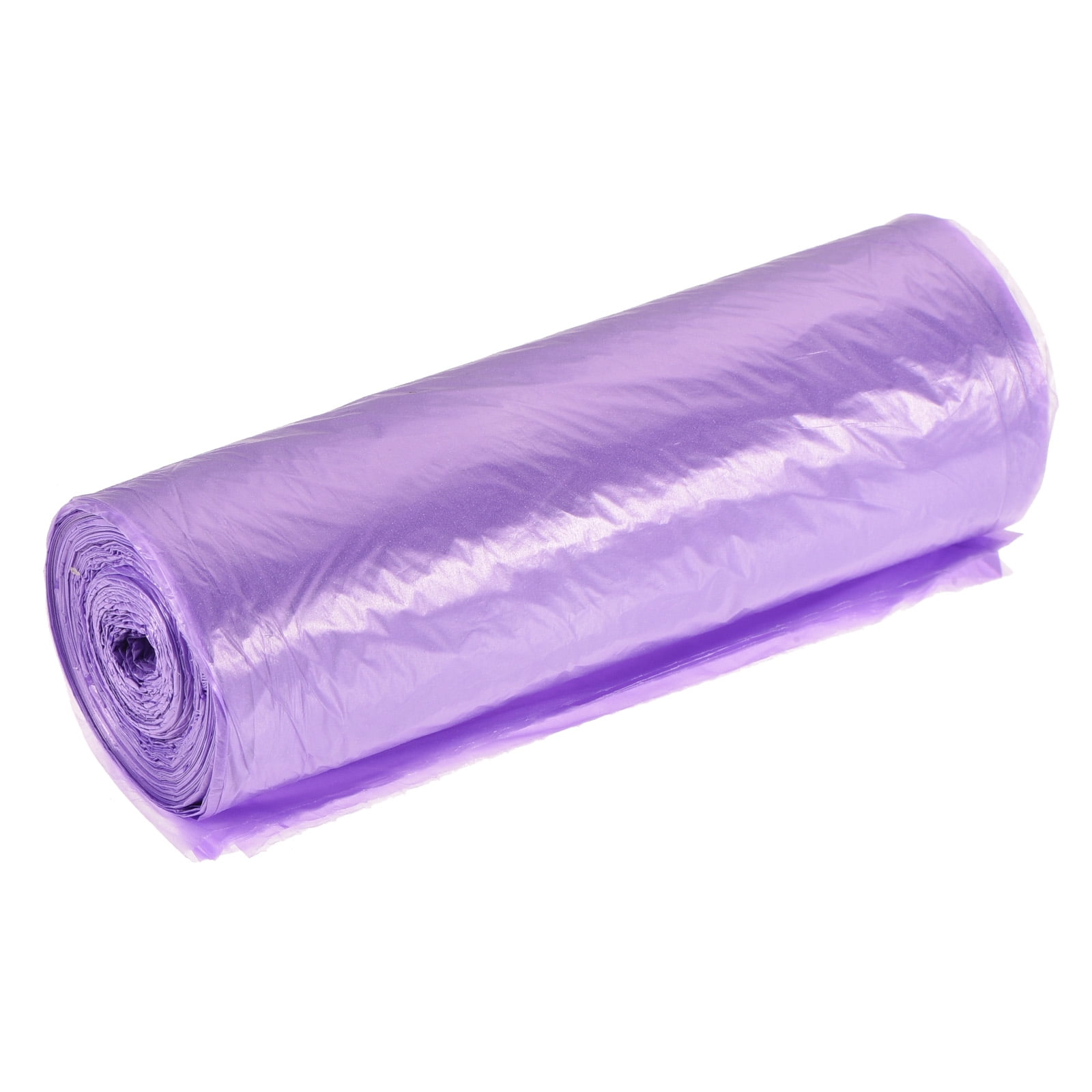 Unique Bargains 2 4 Gallon Small Trash Bags Garbage Waste Basket Liners Purple 20 Counts Roll Purple