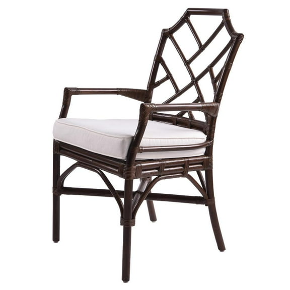 Belen Kox Arm Chair. Leg color: Paloma Brown.