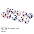thumbnail image 3 of Juego de dados inflables Delphinus 13 Jumbo, paquete de 2 con 10 dados de plástico, 3 of 7