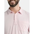 thumbnail image 2 of George Men's & Big Men's 2-Pack Short Sleeve Jersey Polo with Pocket, Sizes S-3XL, 2 of 7