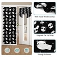 thumbnail image 3 of Halloween Vintage Horror Door Curtain - Black Cat Witch Skull Pattern, Complete Privacy and Darkness, Sturdy and Well-Crafted, 3 of 8