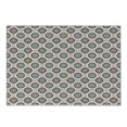 thumbnail image 1 of Peach Cutting Board, Symmetrical Circular Shapes Pattern Abstract Background Soft Color Image Print, Decorative Tempered Glass Cutting and Serving Board, Small Size, Coral Black White, by Ambesonne, 1 of 1
