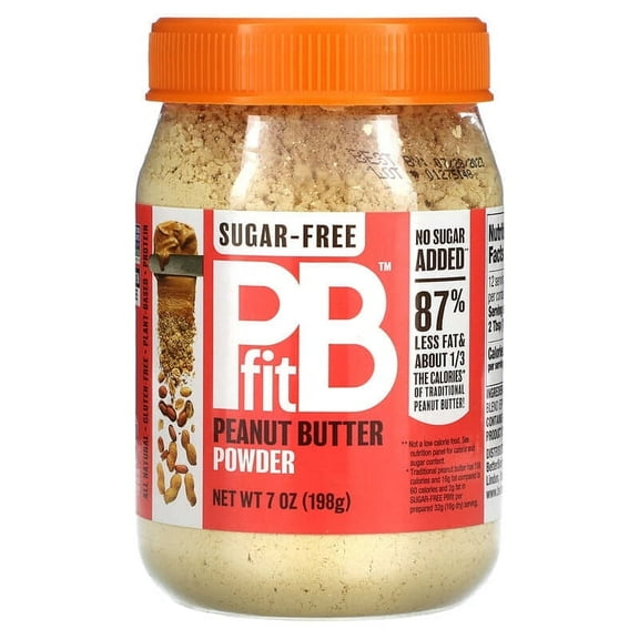 PBfit, Peanut Butter Powder, Sugar-Free, 7 oz Pack of 3