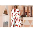 thumbnail image 6 of Yibo Banana, Fruit Vegetables Christmas Blanket, Ultral Soft Fleece Flannel Blanket for Girls and Boys, Foods Blanket Used for Bed, Couch, Sofa, Chairs Blanket for Pets/Toddler, 6 of 9