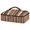 Rosewood Strips, variant on Iauyy Casserole Carrier for Hot Food Insulated Casserole Travel Carry Bag with Lid Food Warmer Bag for Party/Picnic,Purple and Gold