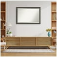 thumbnail image 4 of Amanti Art Upcycled Brown Grey Beveled Wood Wall Mirror 27.5 x 39.5 in., 4 of 10