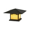thumbnail image 4 of Meyda Tiffany 157156 Seneca 2 Light 14" Tall Pier Mount Post Light - Brown, 4 of 6