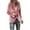 Pink, variant on Women's Black Velvet Blazer, Fall Winter Street Style Single-Button Suit Jacket - Casual Outerwear Pink 2XL