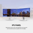 thumbnail image 5 of MSI Pro MP243XW, 24 Monitor IPS FHD (1920 x 1080) Non-Glare with Super Narrow Bezel 100HZ 1ms 16:9 with Tilt Stand, White, 5 of 5