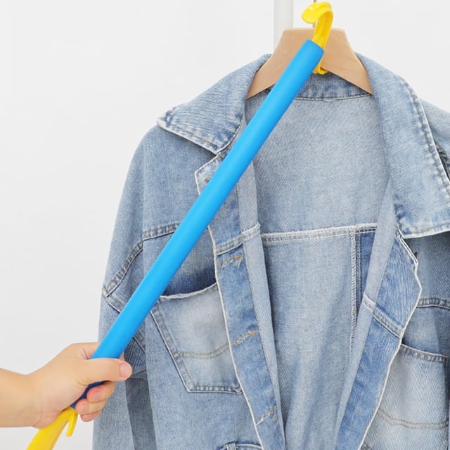 Calzador 2 en un y para vestirse, levantador de calcetines para , para , calzador de plástico para hombres, mujeres, Colcomx Ayuda para vestir calzador