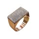 thumbnail image 1 of Anillo masculino Diseño especial Aleación Hombres Anillos Fácil almacenamiento Dedo de moda Joyería Decoración Accesorios Regalos de Ropa, zapatos y accesorios Miscelánea Oro rosa talla 7 Guardurnaity AP014665-01, 1 of 6