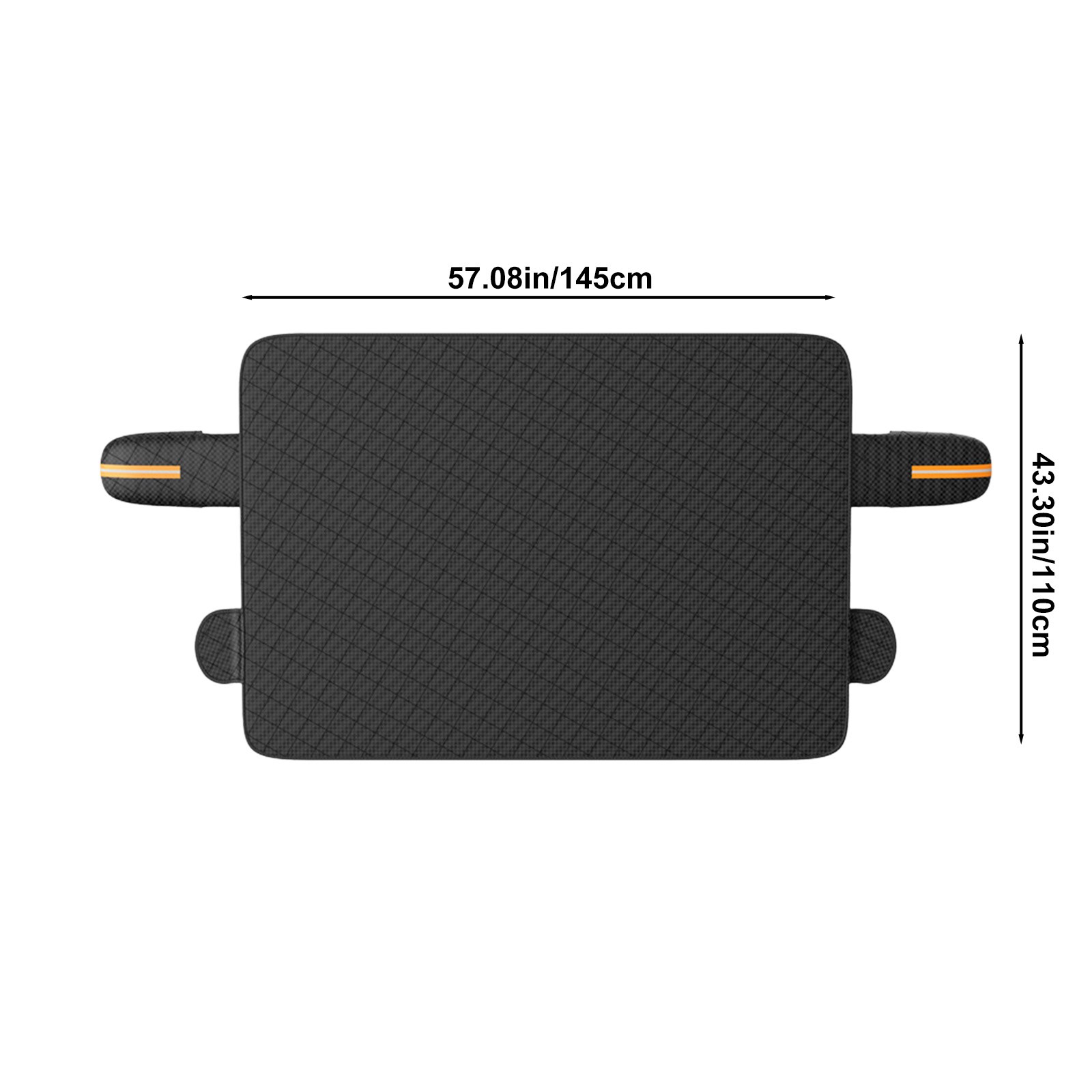 Protections De Rétroviseur Voiture Universelles - Lot De 4 Avec Finition Fibre Carbone - Pare-soleil Et Anti-pluie