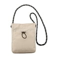 thumbnail image 2 of Small Crossbody Sling Bag for Phone, Lightweight Nylon and Polyester, Adjustable Shoulder Strap, Compact 19 x 13 x 4 cm, Multiple Solid Colors for Daily Use and Outdoor Activities, 2 of 6