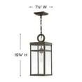 thumbnail image 7 of Hinkley Lighting - Porter - 1 Light Medium Outdoor Hanging Lantern in, 7 of 7